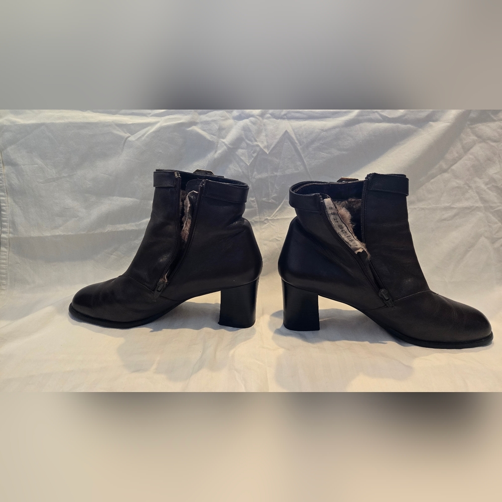 Salamander EU 40 Leather & Fur Boots